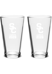 USC Trojans Class of 2026 Pub Set Pint Glass - White