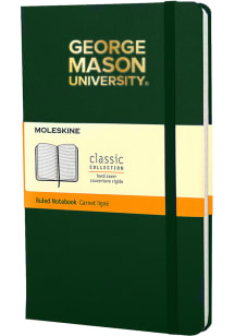 George Mason University Pocket Primary Logo Moleskine Journals - Green