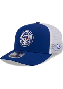 New Era Toronto Blue Jays Active Stretch 9SEVENTY Adjustable Hat - Blue