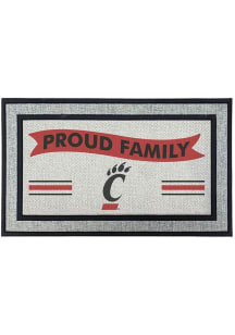 Cincinnati Bearcats Proud Family 18x30 Door Mat