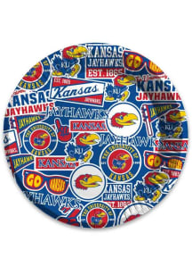 Kansas Jayhawks 7" Round Paper Plates