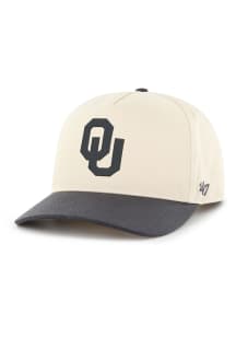 47 Oklahoma Sooners Two One Hitch Adjustable Hat - Natural