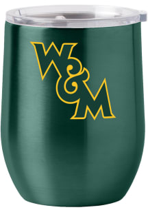 William & Mary Tribe 16oz Gameday Curved Stainless Steel Stemless - Green