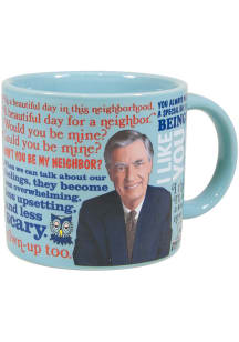 Pittsburgh Mister Rogers Sweater Changing Ceramic Mug - Baby Blue