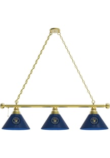 Milwaukee Brewers 3 Shade Gold Billiard Lamp