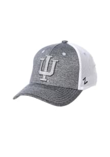 Zephyr Indiana Hoosiers Mens Grey Sugarloaf Flex Hat