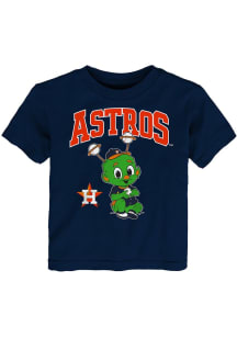 Orbit Houston Astros Infant Mascot 3.0 Short Sleeve T-Shirt Navy Blue