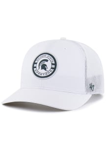 47 Michigan State Spartans Brrr Strand Trucker Adjustable Hat - White