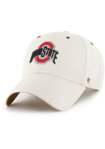 47 Ohio State Buckeyes Carhartt Undyed Clean Up Adjustable Hat - White