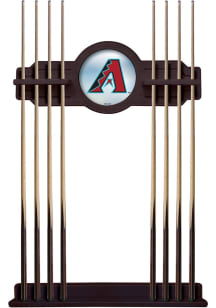 Arizona Diamondbacks Solid Wood Cue Rack Pool Table Accessories