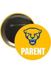 Pitt Panthers 3" Parent Button - Navy Blue