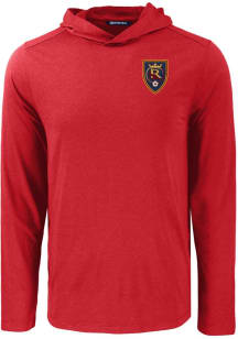 Cutter and Buck Real Salt Lake Mens Red Coastline Eco Hood