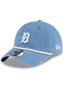 New Era Detroit Tigers Light Blue Mom Jean Rope Casual Classic Womens Adjustable Hat