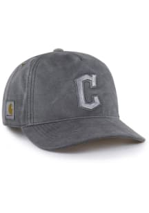 47 Cleveland Guardians Garment Dyed Tonal Hitch RF Adjustable Hat - Charcoal