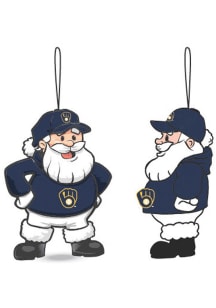 Milwaukee Brewers Santa Coach Decor