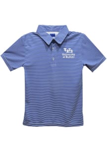 Vive La Fete Buffalo Bulls Toddler Blue Pencil Stripe Short Sleeve Polo Shirt