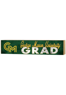 KH Sports Fan George Mason University Grad graduation graphic Sign - Green