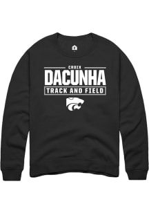 Croix DaCunha K-State Wildcats Mens Black NIL Stacked Box Player Crew