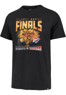 47 Oklahoma City Thunder Black 2025 Finals Matchup vs Pacers Franklin Short Sleeve Fashion T Shirt