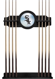 Chicago White Sox Solid Wood Cue Rack Pool Table Accessories