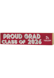 KH Sports Fan Transylvania Pioneers Class of 2026 Block Sign - Crimson