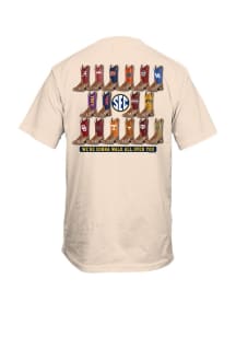 SEC Ivory Boots Short Sleeve T Shirt