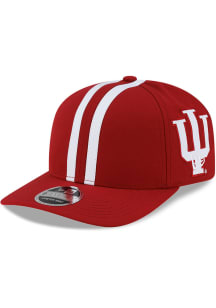 New Era Indiana Hoosiers Helmet Head 9SEVENTY Adjustable Hat - Crimson