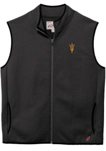 Arizona State Sun Devils Mens Black Summit Sleeveless Jacket