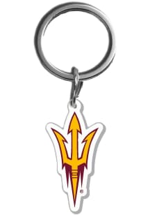 Arizona State Sun Devils Main Mark Acrylic Keychain - Red