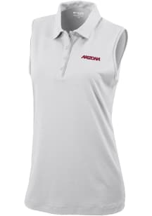 Columbia Arizona Wildcats Womens White Heat Seal Tend the Ball Tank Top
