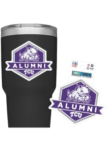TCU Horned Frogs 3" Alumni Durable Stickers - Purple