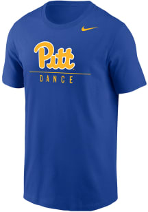 Nike Pitt Panthers Blue Dance Team Short Sleeve T Shirt