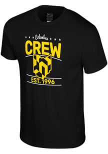 Columbus Crew Black Vintage Feel Short Sleeve T Shirt