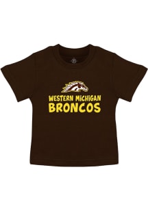 Western Michigan Broncos Toddler Brown Playful Design Short Sleeve T-Shirt