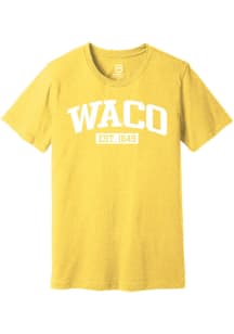 Summit Sportswear Waco Gold EST 1849 Short Sleeve Fashion T Shirt
