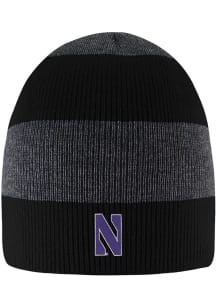 LogoFit Northwestern Wildcats Black Columbia Mens Knit Hat