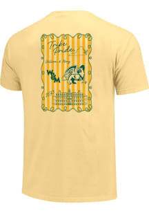 William & Mary Tribe Womens Gold Campus Sketch Frame Short Sleeve T-Shirt