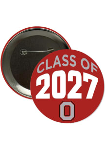 Ohio State Buckeyes 3" Class of 2027 Button - Red