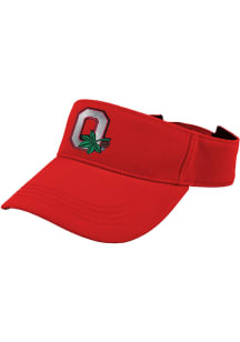 LogoFit Ohio State Buckeyes Mens Red Slice Adjustable Visor