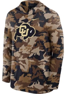 Nike Colorado Buffaloes Mens Green Military Appreciation Hood
