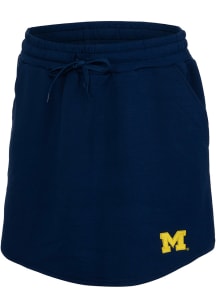 Michigan Wolverines Womens Blue Traditions Skirt