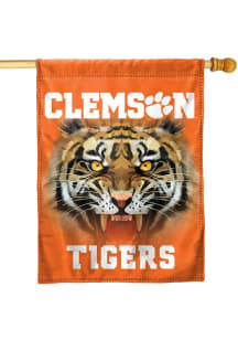 Clemson Tigers 30x40 Mascot Banner Banner - Orange