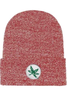 LogoFit Ohio State Buckeyes Red Bueller Mens Knit Hat
