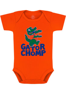 Florida Gators Baby Orange Albert Short Sleeve One Piece