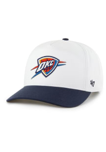 47 Oklahoma City Thunder TWO TONE 47 HITCH Adjustable Hat - White