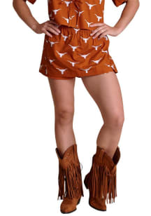 Texas Longhorns Womens Burnt Orange Poplin Skirt