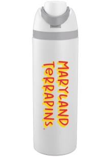 Maryland Terrapins 24oz Oahu Stainless Steel Bottle - White
