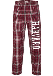 Harvard Crimson Mens Maroon Team name Sleep Pants