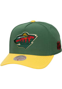 Mitchell and Ness Minnesota Wild Legendary Home Pro Adjustable Hat - Green