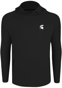 Swannies Michigan State Spartans Mens Black Camden Long Sleeve Hoodie
